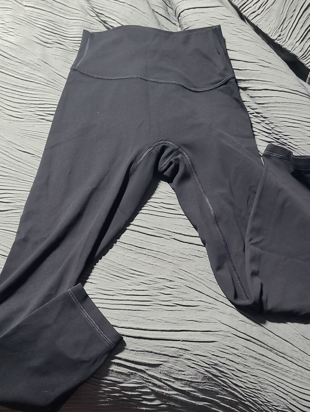 CRZ YOGA Black High-Waist Performance Leggings